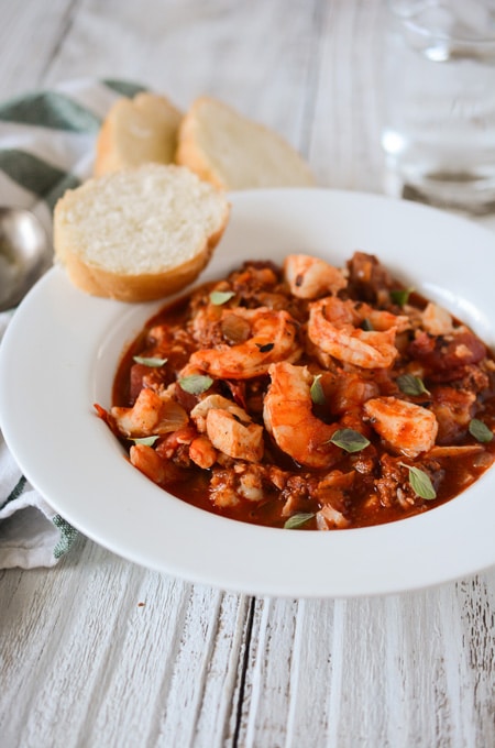Easy Seafood and Chorizo Stew