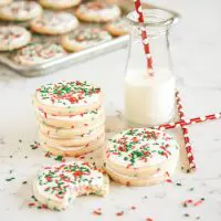 Christmas Confetti Sugar Cookies