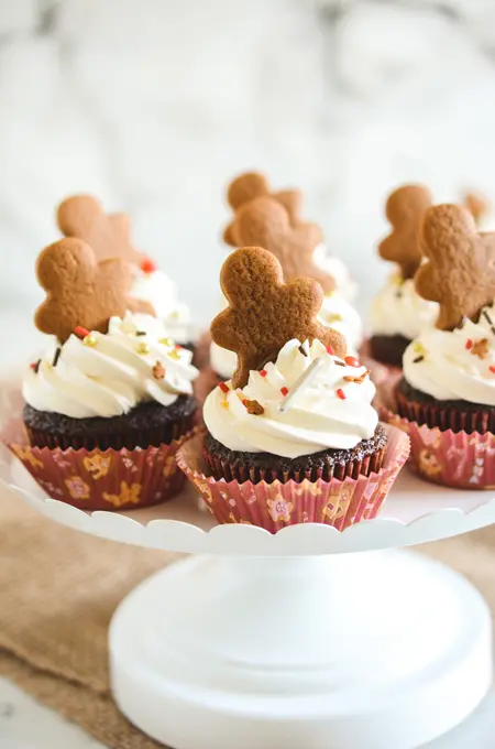 Gingerbread Cupcakes