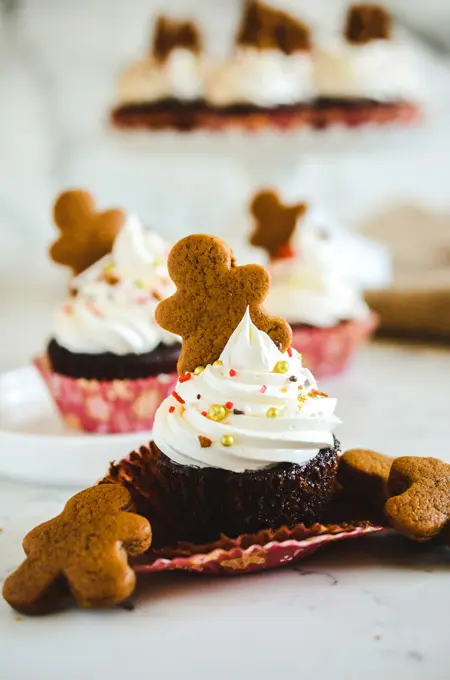 Gingerbread Cupcakes