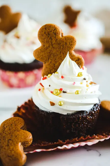 Gingerbread Cupcakes