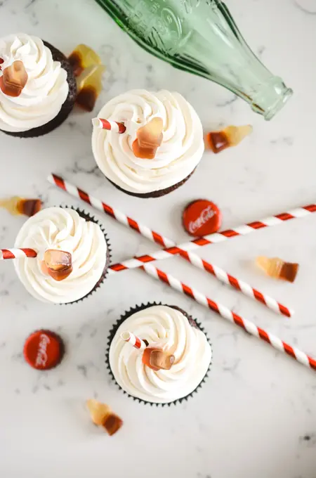 Chocolate Cola Cupcakes