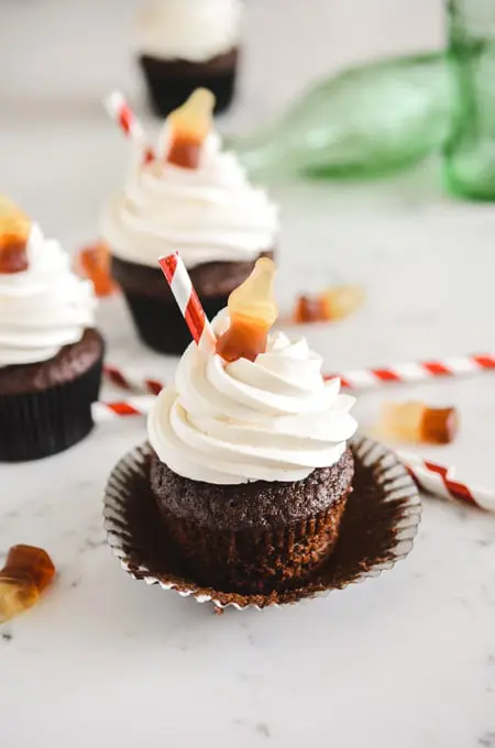 Chocolate Cola Cupcakes