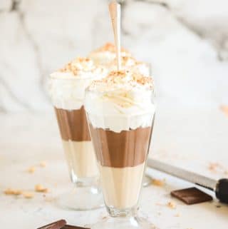 Peanut Butter Milk Chocolate Puddings