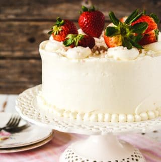 Strawberry Cake From Scratch