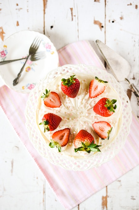 Strawberry Cake From Scratch | The Cake Chica