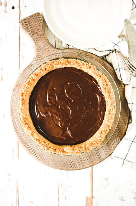 Chocolate S'mores Pie
