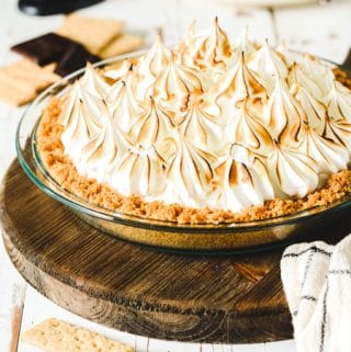 Chocolate S'mores Pie
