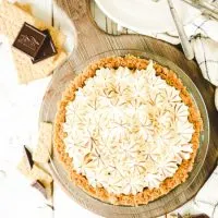 Chocolate S'mores Pie