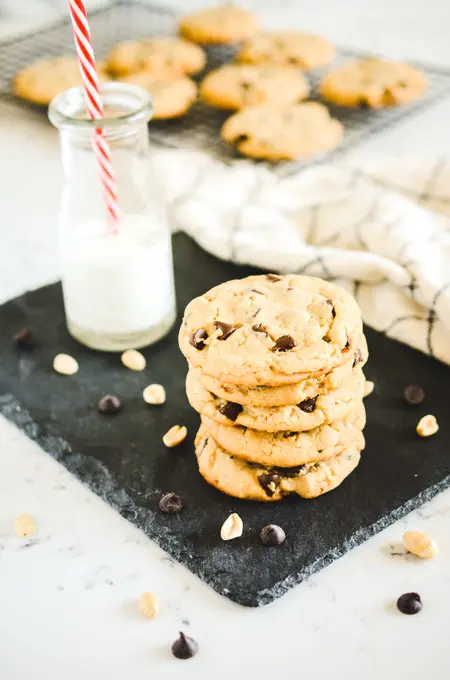 Peanut Butter Chocolate Chip Cookies