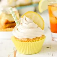 Sweet Tea Lemon Cupcakes