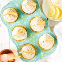 Sweet Tea Lemon Cupcakes