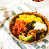 Mexican Chicken and Rice Bowls