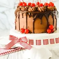 Cherry Chocolate Chip Cake