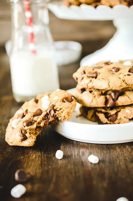 S'mores Chocolate Chip Cookies