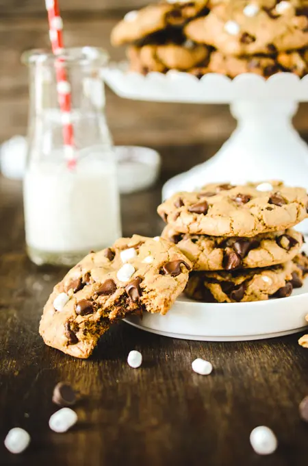 S'mores Chocolate Chip Cookies