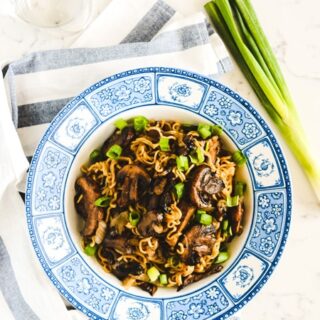 Easy Mushroom Ramen Noodles