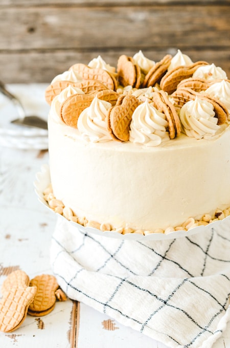 Nutter Butter Layer Cake