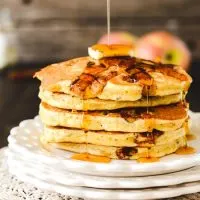 Multigrain Cinnamon Apple Pancakes