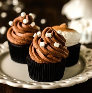 Hot Cocoa Cupcakes
