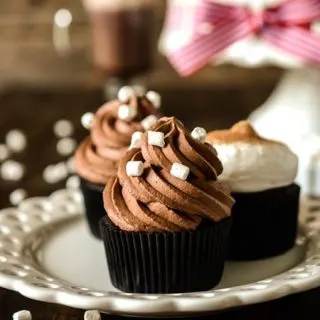 Hot Cocoa Cupcakes