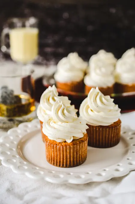 Eggnog Cupcakes