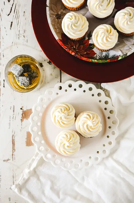 Eggnog Cupcakes