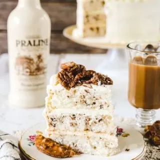 Pecan Praline Cake