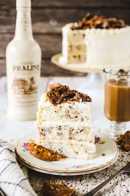 Pecan Praline Cake