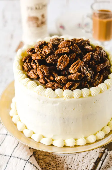 Pecan Praline Cake