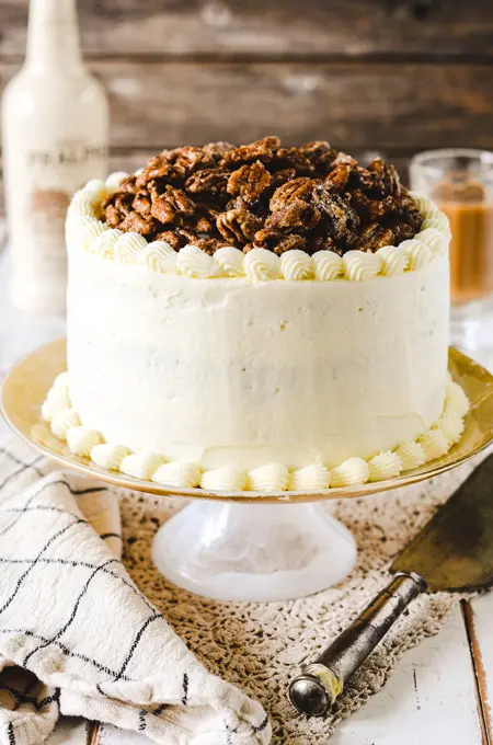 Pecan Praline Cake