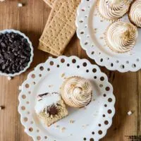 Roasted S'mores Cupcakes