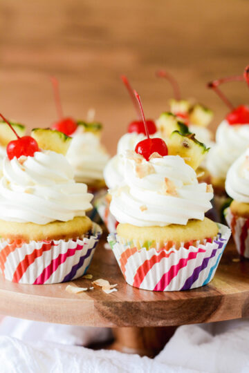 Pina Colada Cupcakes