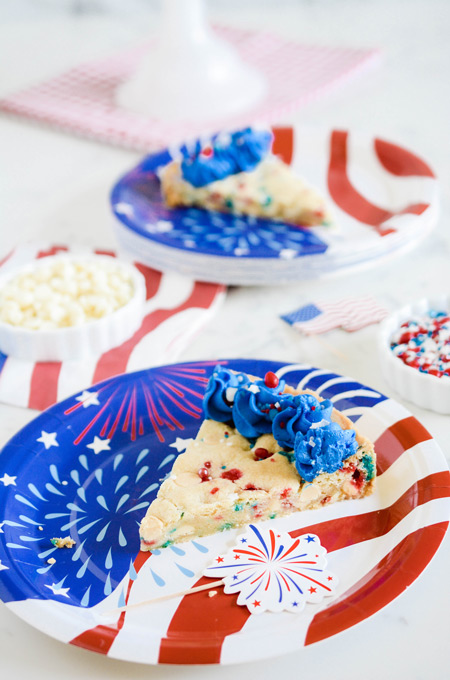 July 4th Cookie Cake