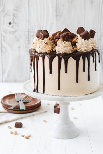 Candy Bar Layer Cake