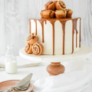 Cinnamon Roll Layer Cake