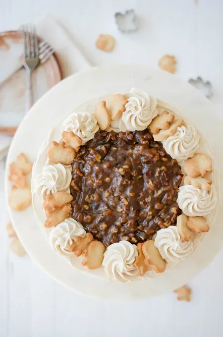 Pecan Pie Layer Cake