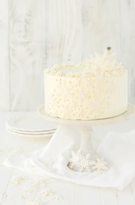 Christmas Coconut Cake