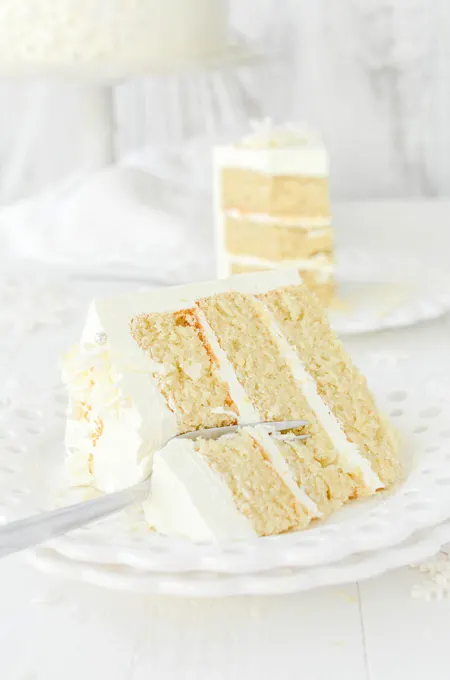 Christmas Coconut Cake