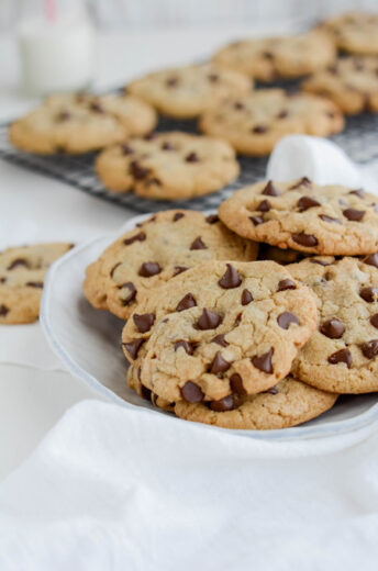 Best Big Fat Chewy Chocolate Chip Cookie - The Cake Chica