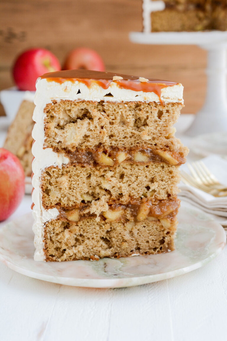 Caramel Apple Layer Cake The Cake Chica