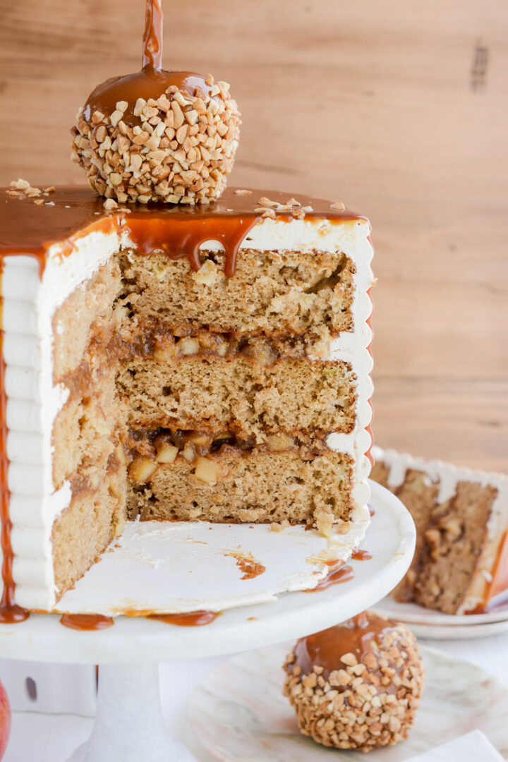 Caramel Apple Layer Cake The Cake Chica