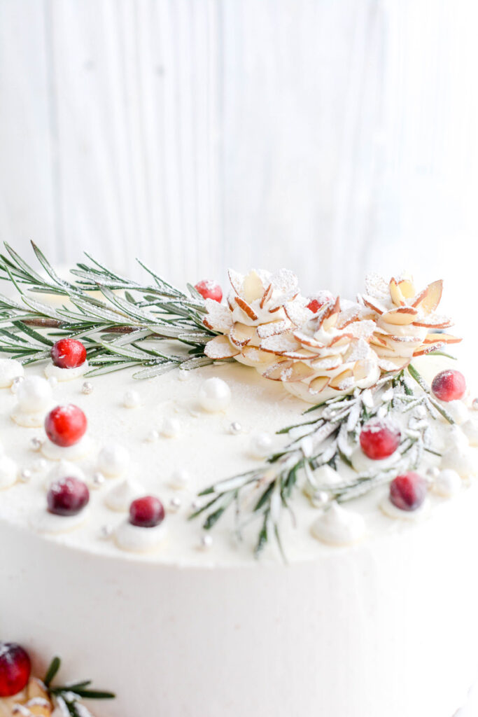 Eggnog Layer Cake The Cake Chica