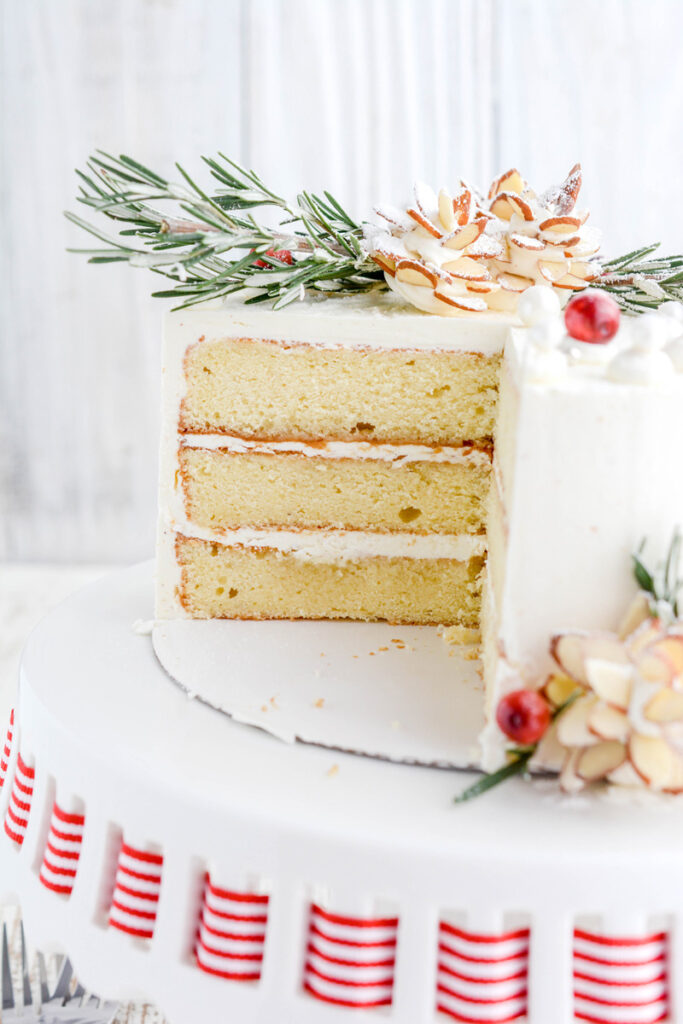 Eggnog Layer Cake The Cake Chica