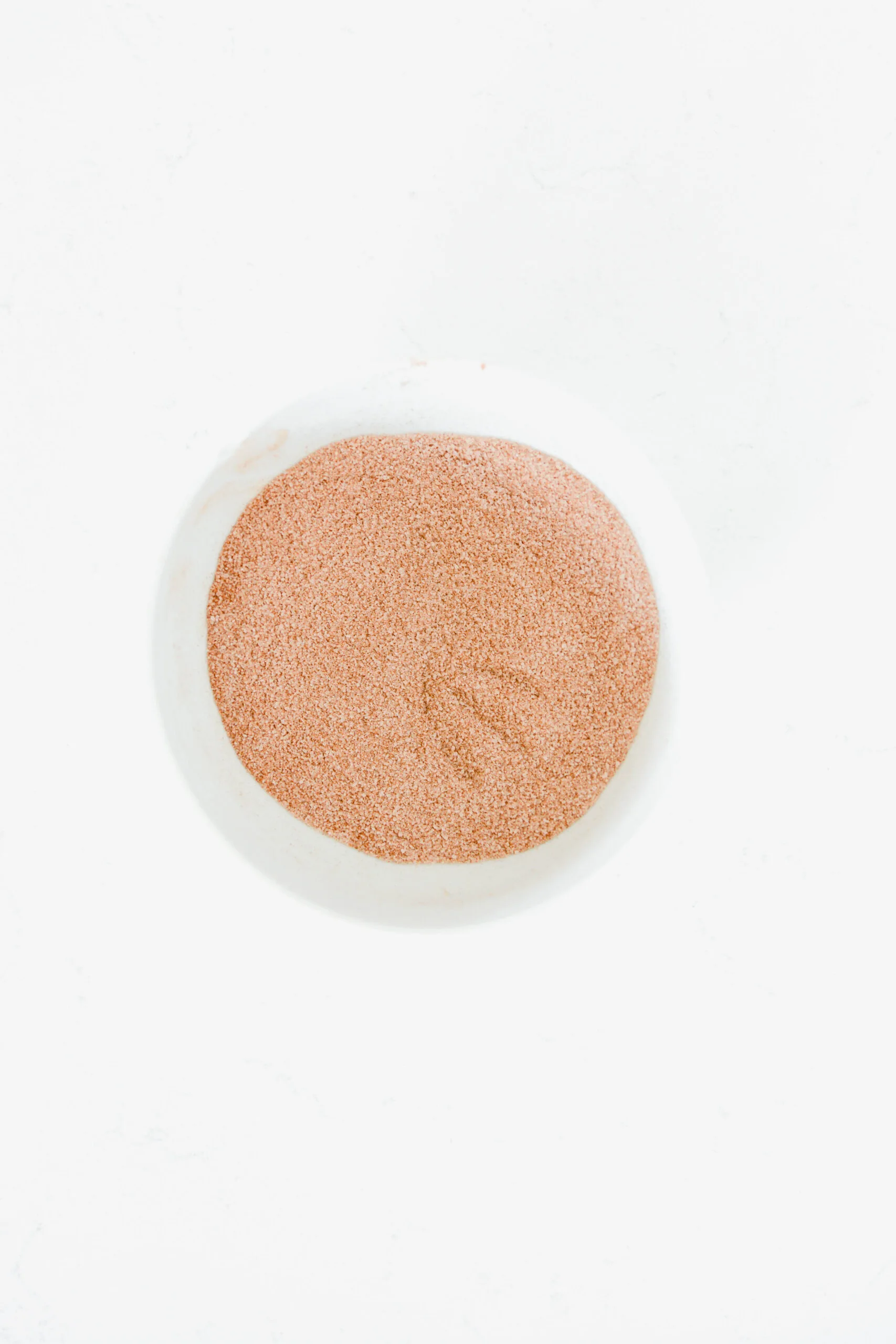 Overhead shot of cinnamon-sugar mixture for Snickerdoodles.