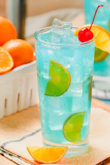 Blue Lagoon Cocktail cover image.