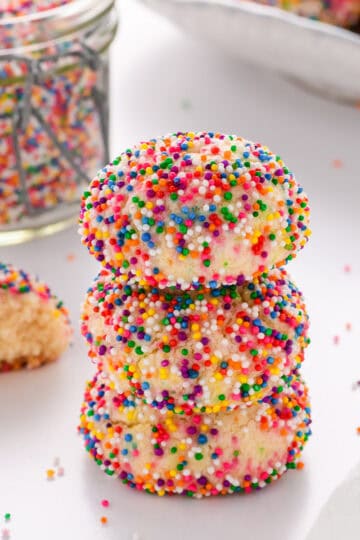 Cover image for Mexican Sprinkle Cookies recipe.
