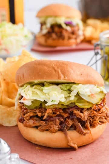 Cover image for Slow Cooker Pulled Pork Sandwiches.