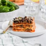 Cover image for Easy Sausage and Mushroom Lasagna.