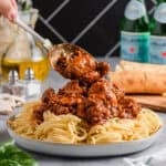 Italian Sausage Spaghetti Cover Image.